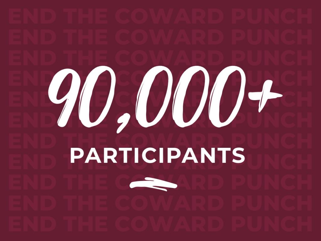 Pat Cronin Foundation - 90,000 participants
